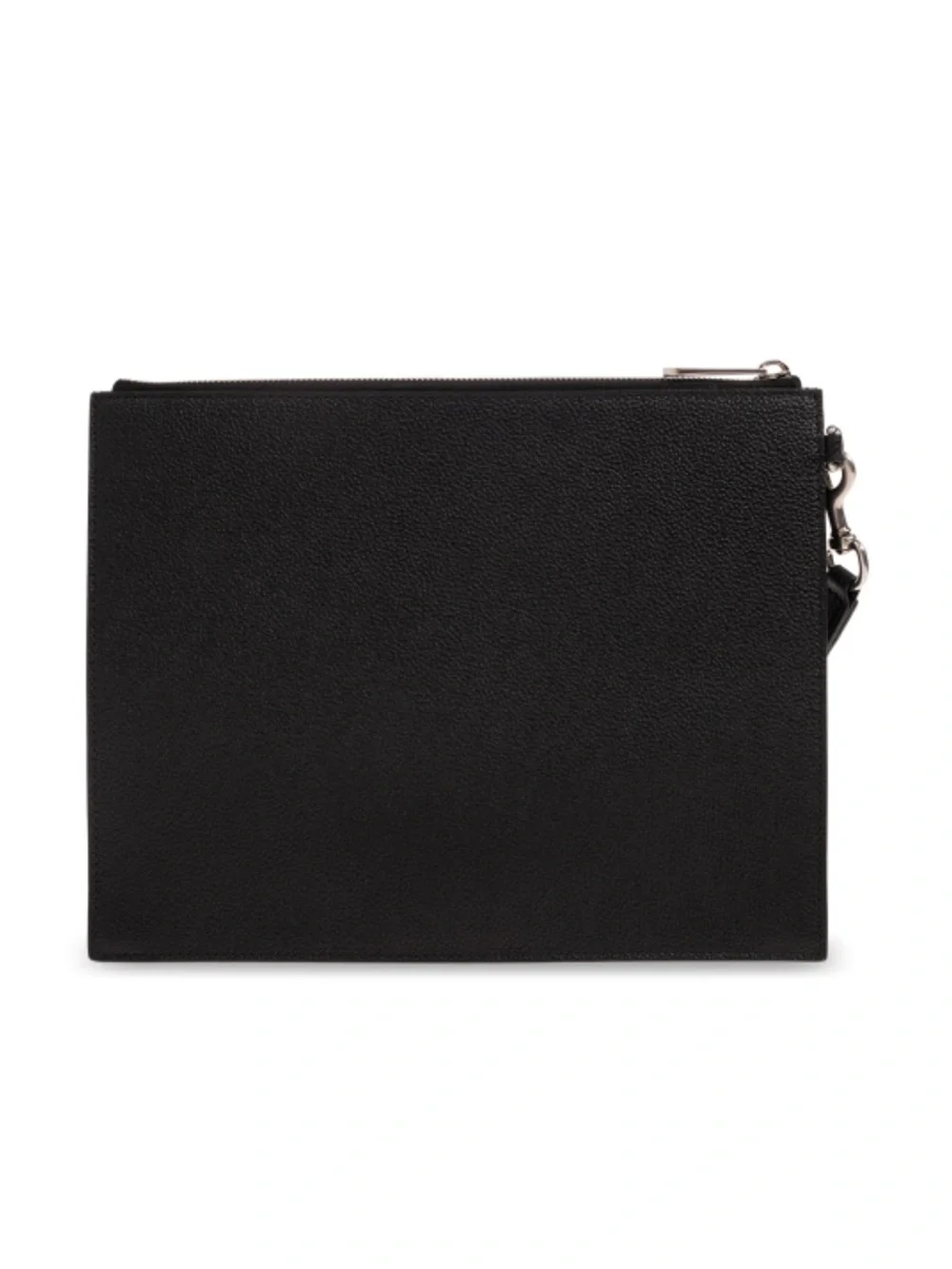 GUCCI logo supreme leather pouch with strap wristlet